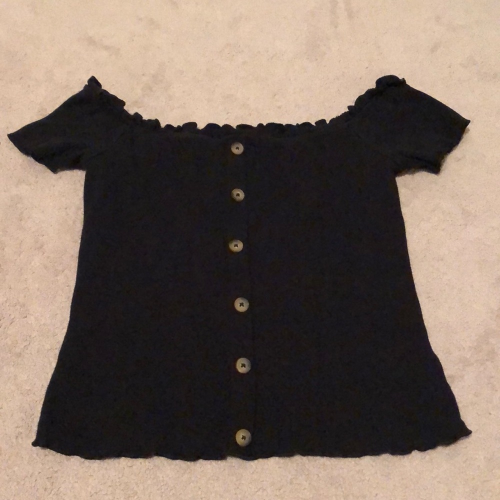 Off the shoulder shirt
